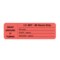 Nevs CMA Hourly IV Tubing -I.V. Set 96 Hours Only 15/16"x3" Flr Red w/Blk NTUBE-7793 - alternate 1